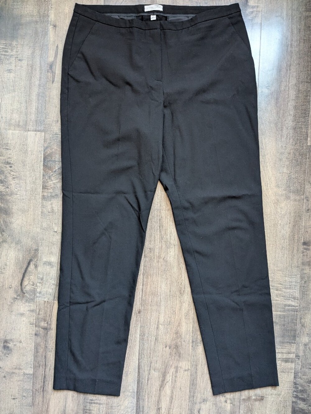 Halogen Nordstrom Quinn Fit Tailored Black Dress Pants - Size 8